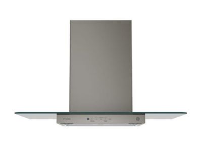 Profile Series 30" Wall Mount Glass Canopy Chimney Hood