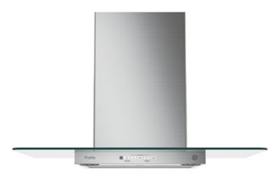 30" Wall-Mount Glass Canopy Chimney Hood