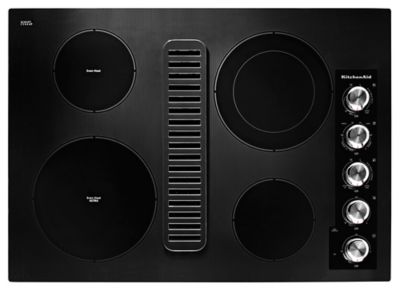 30" Electric Downdraft Cooktop with 4 Elements