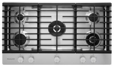 36" 5-Burner Gas Cooktop
