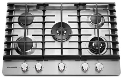 30" 5-Burner Built-In Gas Cooktop