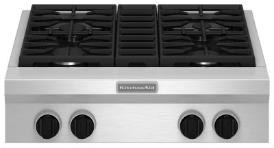 30" Commercial-Style Gas Cooktop