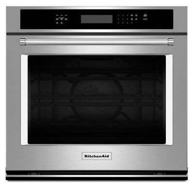 27" Single Wall Oven with Even-Heat True Convection