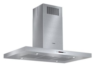 800 Series 42" Slim Profile Box Canopy Island Hood - Stainless Steel