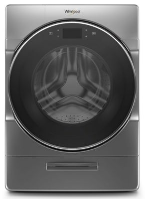 5.8 cu. ft. I.E.C. Smart Front Load Washer - Chrome Shadow