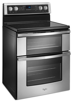 Whirlpool® 6.7 cu. ft. Electric Double Oven Range with True Convection