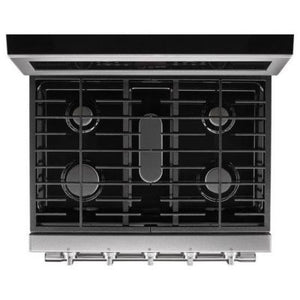 30" Double Oven Gas Range with True Convection
