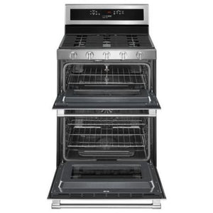 30" Double Oven Gas Range with True Convection