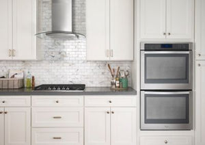 30" Concave Glass Wall Mount Range Hood