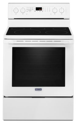 30" Electric Range with True Convection and Power Preheat