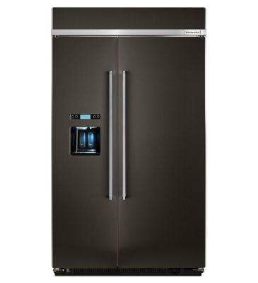 29.5 cu. ft 48-Inch Width Built-In Side by Side Refrigerator with PrintShield Finish