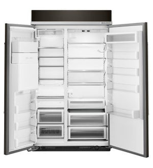 29.5 cu. ft 48-Inch Width Built-In Side by Side Refrigerator with PrintShield Finish