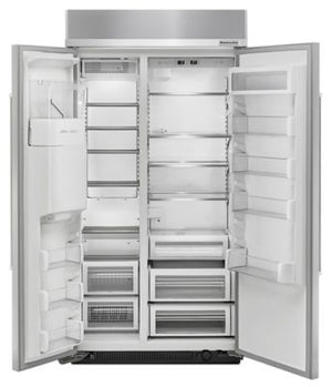 25.0 cu. ft 42-Inch Width Built-In Side by Side Refrigerator