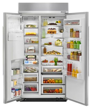 25.0 cu. ft 42-Inch Width Built-In Side by Side Refrigerator