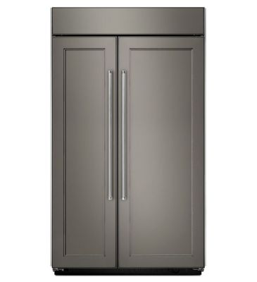 25.5 Cu. Ft 42-Inch Width Built-In Side by Side Refrigerator
