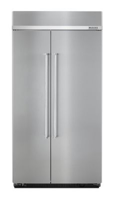 25.5 cu. ft. 42-Inch Width Built-In Side by Side Refrigerator