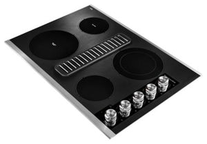 30" Electric Downdraft Cooktop with 4 Elements