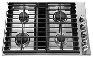 30" 4 Burner Gas Downdraft Cooktop