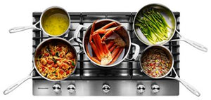 36" 5-Burner Gas Cooktop