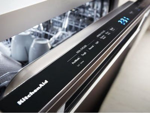 Built-In Dishwasher - Black Stainless Steel