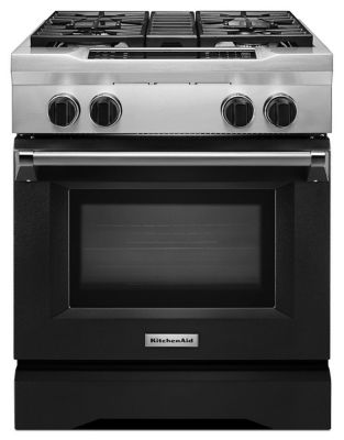 30'' 4-Burner Dual Fuel Freestanding Range