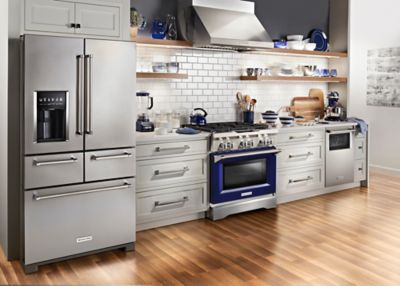 30'' 4-Burner Dual Fuel Freestanding Range, Commercial-Style