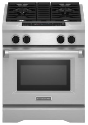 30" Commercial-Style Dual Fuel Range
