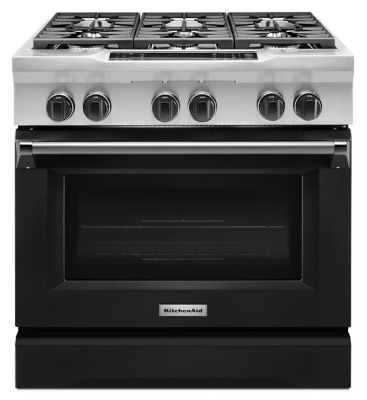 36'' 6-Burner Dual Fuel Freestanding Range