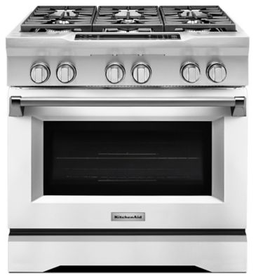 36'' 6-Burner Dual Fuel Freestanding Range
