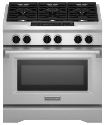36" Commercial-Style Dual Fuel Range