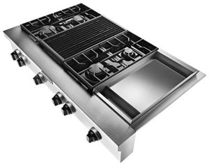 48" Commercial-Style Gas Cooktop