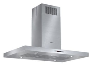 800 Series 42" Slim Profile Box Canopy Island Hood - Stainless Steel