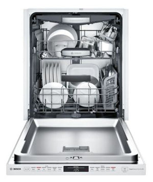 800 Series 24" Flush Handle Dishwasher - White