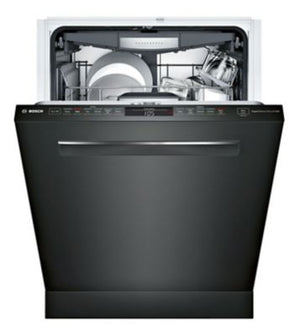 800 Series 24" Flush Handle Dishwasher - Black