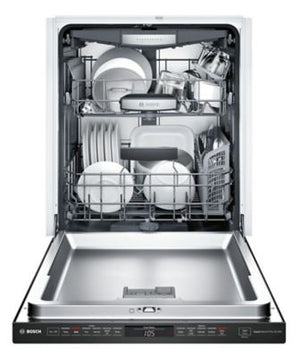 800 Series 24" Flush Handle Dishwasher - Black