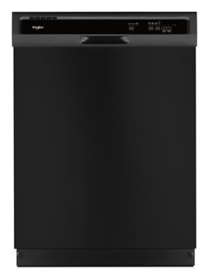 Whirlpool® Heavy-Duty Front Control Built-In Dishwasher with 1-Hour Wash Cycle
