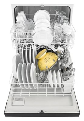 Whirlpool® Heavy-Duty Front Control Built-In Dishwasher with 1-Hour Wash Cycle