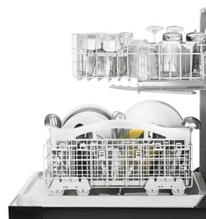 Whirlpool® Heavy-Duty Front Control Built-In Dishwasher with 1-Hour Wash Cycle