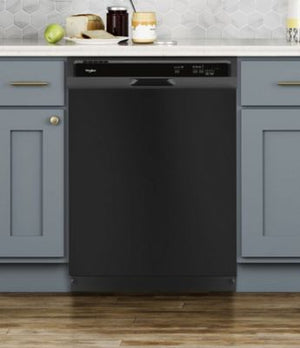 Whirlpool® Heavy-Duty Front Control Built-In Dishwasher with 1-Hour Wash Cycle