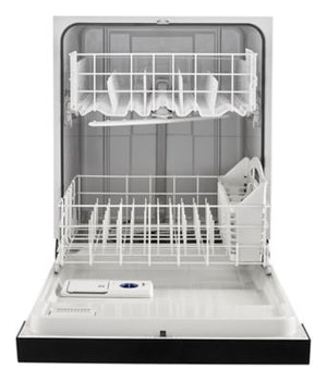 Whirlpool® Heavy-Duty Front Control Built-In Dishwasher with 1-Hour Wash Cycle