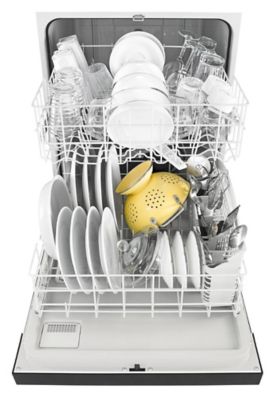 Whirlpool® Heavy-Duty Front Control Built-In Dishwasher with 1-Hour Wash Cycle