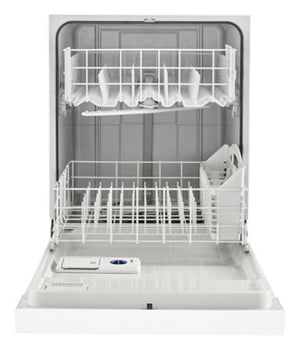 Whirlpool® Heavy-Duty Front Control Built-In Dishwasher with 1-Hour Wash Cycle