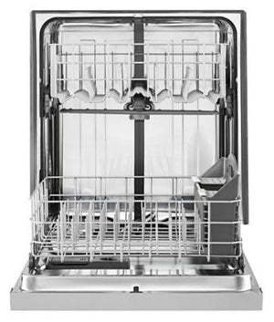 Whirlpool® 24" Front Control Built-In Dishwasher with Adaptive Wash Technology