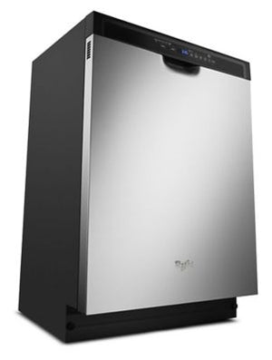 Whirlpool® 24" Front Control Built-In Dishwasher with Adaptive Wash Technology