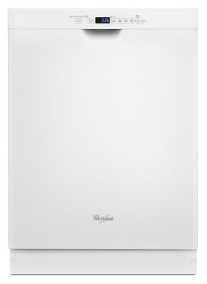 Whirlpool® 24" Front Control Built-In Dishwasher with Adaptive Wash Technology