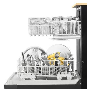 Heavy-Duty Front Control Portable Dishwasher with 1-Hour Wash Cycle