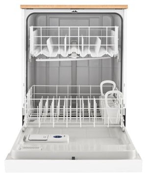 Heavy-Duty Front Control Portable Dishwasher with 1-Hour Wash Cycle