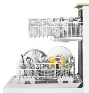 Heavy-Duty Front Control Portable Dishwasher with 1-Hour Wash Cycle
