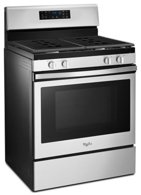 Whirlpool® 5.0 cu. ft. Freestanding Gas Range with Fan Convection Cooking