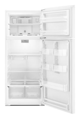 Whirlpool® 18 cu. ft. Top Freezer Refrigerator Compatible With The EZ Connect Icemaker Kit